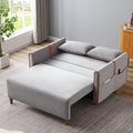 Convertible Comfortable Sleeper Velvet Sofa Couch with Storage