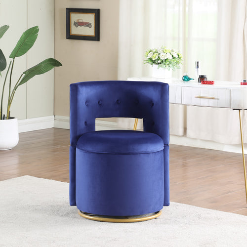 360° Swivel Accent Chair with Storage Function