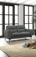 Top Grain Leather 2PC Sofa And Loveseat