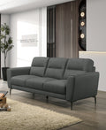 Top Grain Leather 2PC Sofa And Loveseat