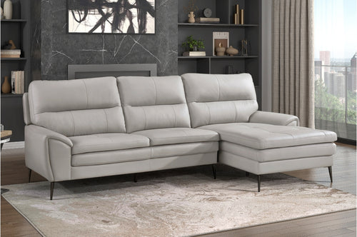 2-Piece Sectional with Right Chaise