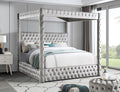 CANOPY VELVET BED