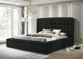 UPHOLSTERY STORAGE PLATFORM BED