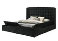 UPHOLSTERY STORAGE PLATFORM BED