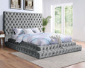 UPHOLSTERY PLATFORM BED